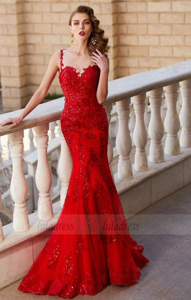 Mermaid Evening Dress,Fitted Prom Dress,Gorgeous Prom Dress,BD99822