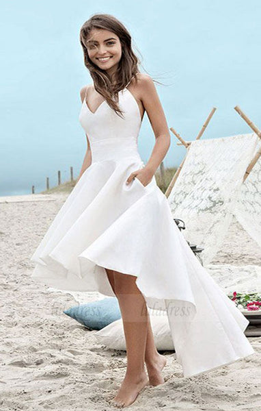 High Low Wedding Dresses,Beach Wedding Dresses,BD99797