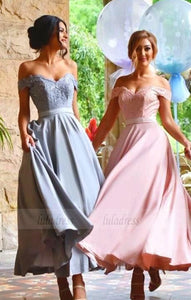 Off Shoulder Sexy Bridesmaid Dress,Beautiful Custom bridesmaid dress, Wedding Party Dresses,BD98612