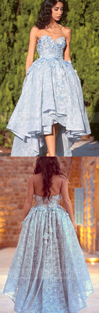 Lace Sweetheart Lace Prom Dresses