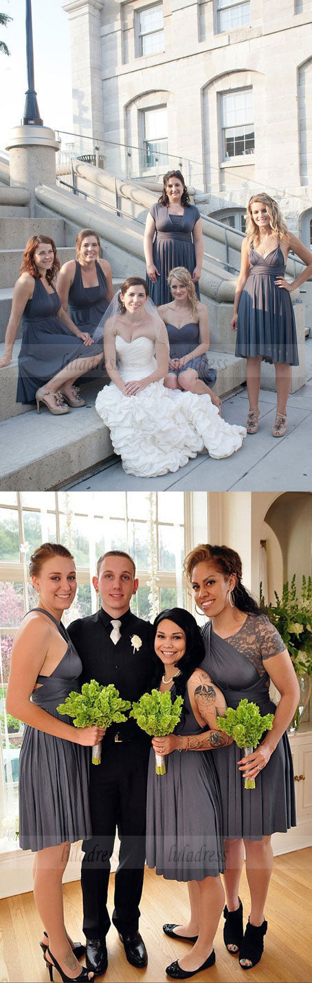 Short Bridesmaid Dress,Pretty Bridesmaid Dress