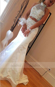 2 Pieces Prom Gowns,Elegant Evening Dress,Modest Evening Gowns,BD99258