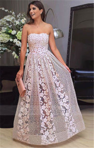 fashion prom dresses, long prom dresses, lace prom dresses,BD98713