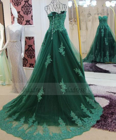 Green Floor length Prom Dresses, Floor-length Long Prom Dresses, Sweet luladress Green Floor length Prom Dresses, Floor-length Long Prom Dresses, Sweet luladress