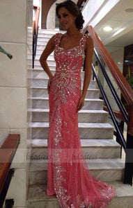 Prom Dresses,Stunning Straps Long Evening Dresses,BD99459