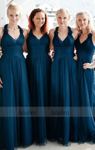 Long Bridesmaid Dresses,V-Neck Bridesmaid Dress,Bridesmaid Dresses,BD99537