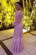 Long Sleeves Prom Dress,Evening Dresses
