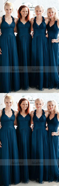 Long Bridesmaid Dresses,V-Neck Bridesmaid Dress,Bridesmaid Dresses,BD99537