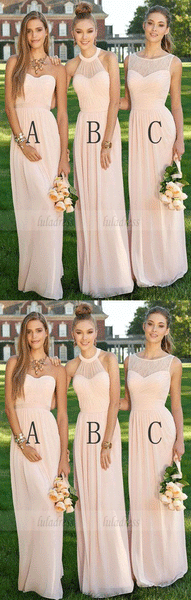 Long Bridesmaid Dress, Beautiful Bridesmaid Dresses,BD98987