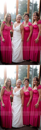 chiffon bridesmaid dress,Long bridesmaid dresses