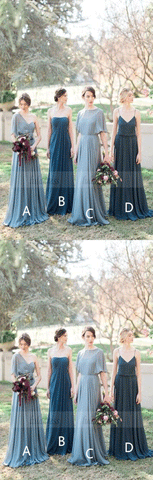 Pleated Bridesmaid Dress,Fashion Bridesmaid Dress