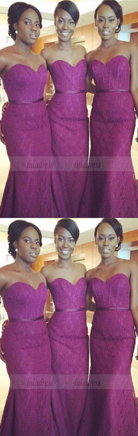 Mermaid Bridesmaid Dresses, Long Bridesmaid Dresses