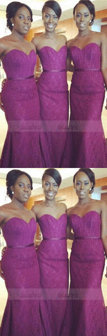 Mermaid Bridesmaid Dresses, Long Bridesmaid Dresses