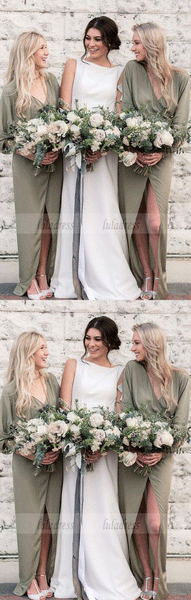 Mermaid Sleeveless Bridesmaid Dresses,Long Simple Bridesmaid Dresses,BD99599