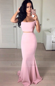 Two Piece Prom Dresses, Long Prom Dresses For Teens,BD99942