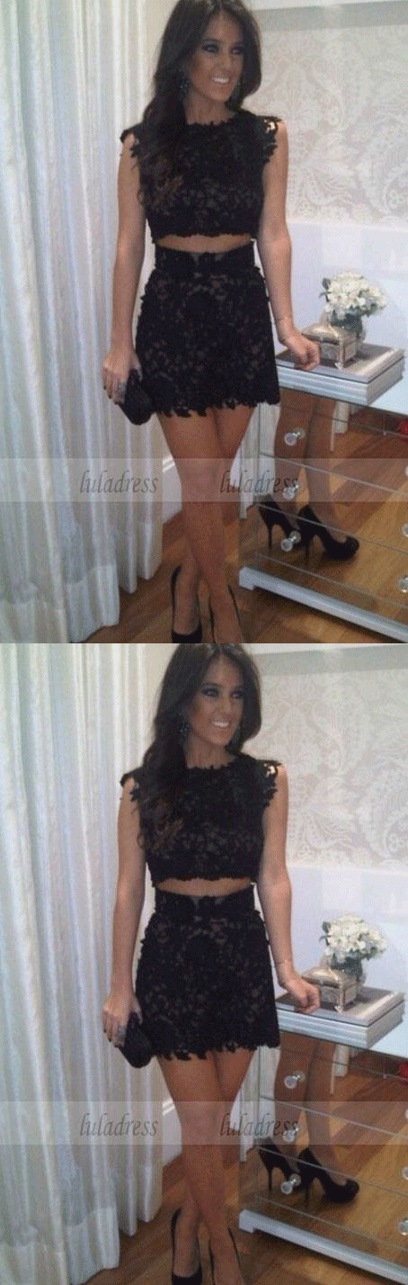 Lace Prom Dress,Black Prom Dress,Mini Prom Dress,Fashion Homecoming Dress,Sexy Party Dress