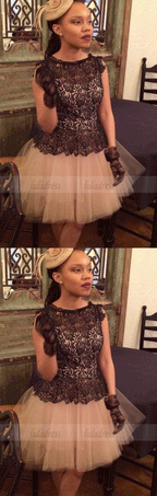 Lace Homecoming Dress,Cute Homecoming Dress