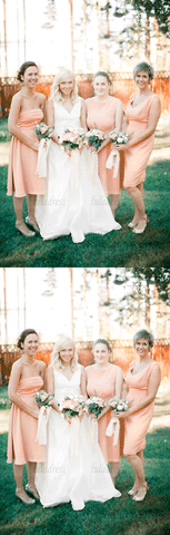 Short Bridesmaid Dresses,Mismatched Wedding Party Dresses