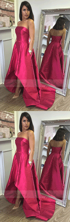 High Low Prom Dresses,Prom Gown,Fashion Dresses
