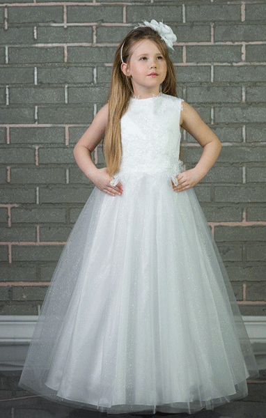 Lace Applique Girl Birthday Wedding Party Formal Flower Girls Dress baby Pageant dresses,BD98921