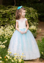 First Communion Dress Lace Flower Girl Dress