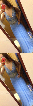 Fashion Evening Gown,Chiffon Evening Dress,Sexy Party Dress