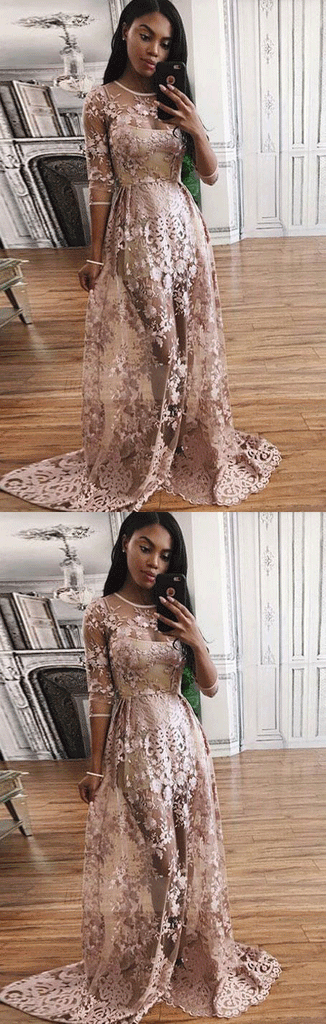 Evening party dresses with 2025 sleeves