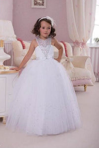 Girls First Communion Dress For Wedding Party.Flower Girls Dresses,BD98865