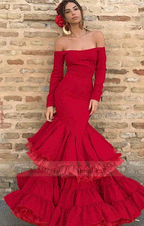 Off the Shoulder Prom Dresses,Long Sleeve Prom Dresses,Mermaid Prom Dresses