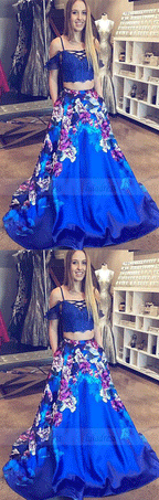 fashion formal cold shoulder evening gowns