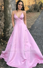 A Line Formal prom dresses Wedding Party Dresses