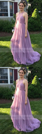 Prom Dress, Sleeveless Prom Dress, A-line Prom Dress, Long Graduation Dress