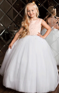 Formal Beading Fashion Flower Girl Dresses, Flower Girl Dresses, BW97736