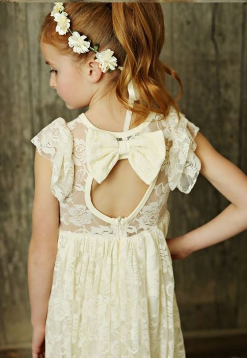 Flower Girl Dresses ,Lace Flower Girl Dress, Flower Girl Dresses ,For Weddings Girls ,Formal Party Dresses