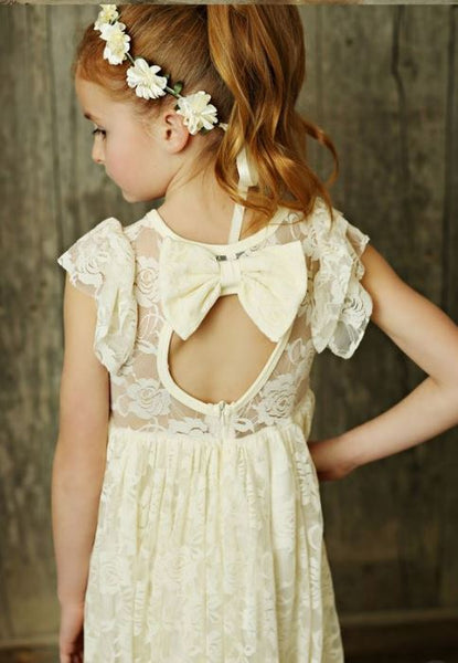 Flower Girl Dresses ,Lace Flower Girl Dress, Flower Girl Dresses ,For Weddings Girls ,Formal Party Dresses,BD98838