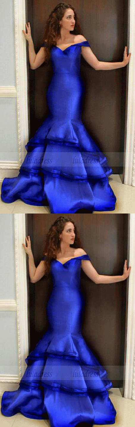 royal blue evening gowns off the shoulder mermaid prom dresses luladress royal blue evening gowns off the shoulder mermaid prom dresses luladress
