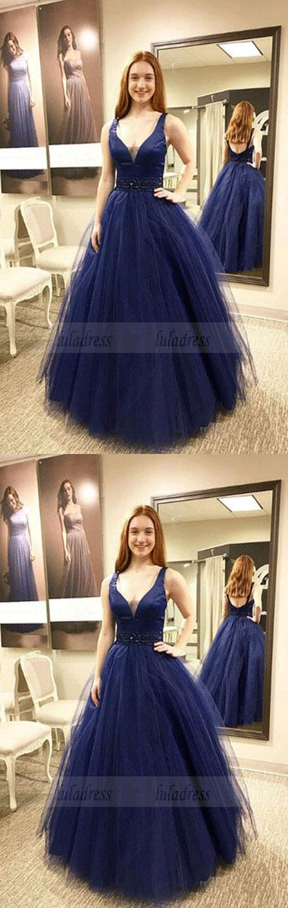v neck prom dress,long evening dress,party dress