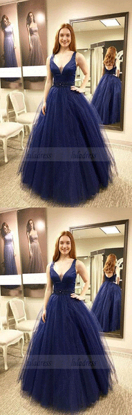 v neck prom dress,long evening dress,party dress,BD98147