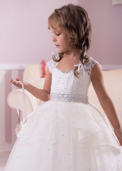 Flower Girl Dresses, Girls Wedding Party Dresses, Girls First Communion Dresses,Girls Pageant Dresses,BD98786