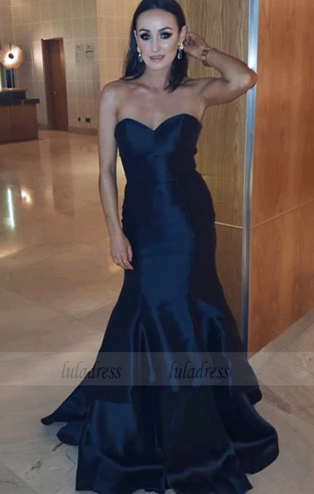 Sweetheart Prom Dresses, Mermaid Evening Gowns, BW97685