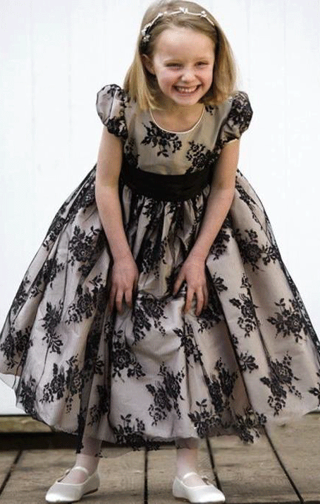 Cute Little Girl Dress ,Flower Girl Dresses For Wedding,BD98869