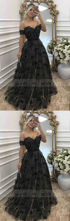 Off The Shoulder Evening Gown,Formal Gowns For Teens