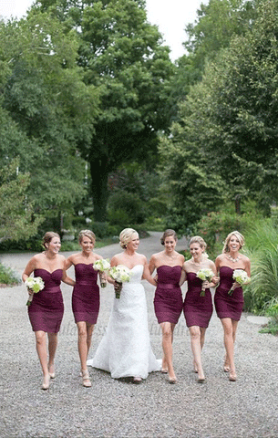 Short Bridesmaid Dresses,Fashion Bridesmaid Dresses,BW97365