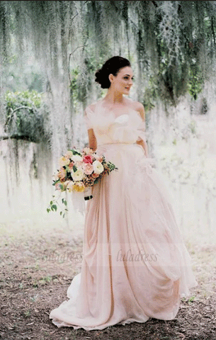 Sexy Sweetheart Off The Shoulder Wedding Dress