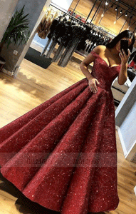 Off the Shoulder Prom Dress Ball Gowns Quinceanera Dresses, BW97679