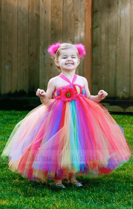 Flower Girl Dress, Cute Flower Girl Dress, Flower Girl Dress