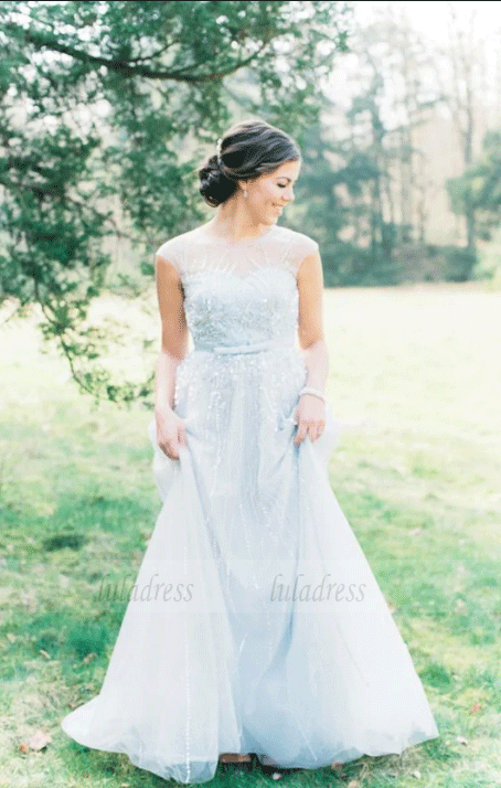 Elegant Lace Sweetheart Wedding Dresses,BW97315