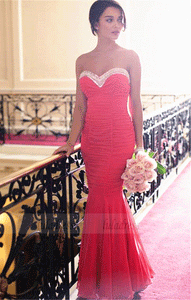 Sweetheart Evening Dresses,Long Chiffon Formal Gowns,Charming Prom Dress,BD99727