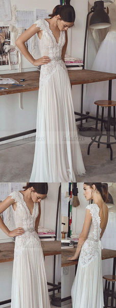 Elegant Lace A-Line Wedding Dresses,BW97125